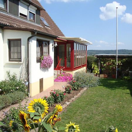 Ferienwohnung Haus Reif Dombuhl Exterior foto