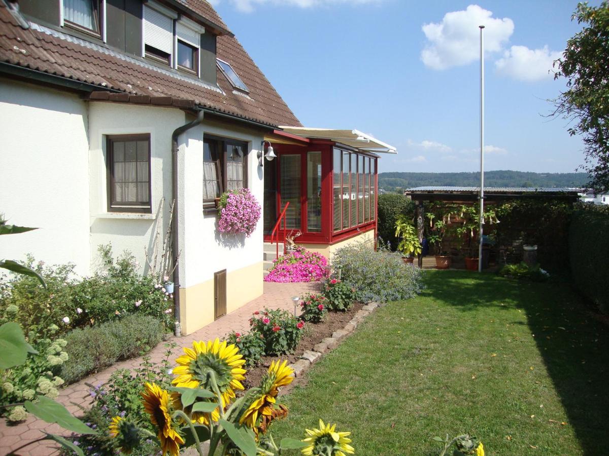 Ferienwohnung Haus Reif Dombuhl Exterior foto